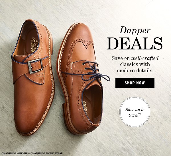 Dapper Deals - Save Up to 40 