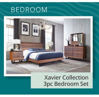 BEDROOM | Xavier Collection 3pc Bedroom Set