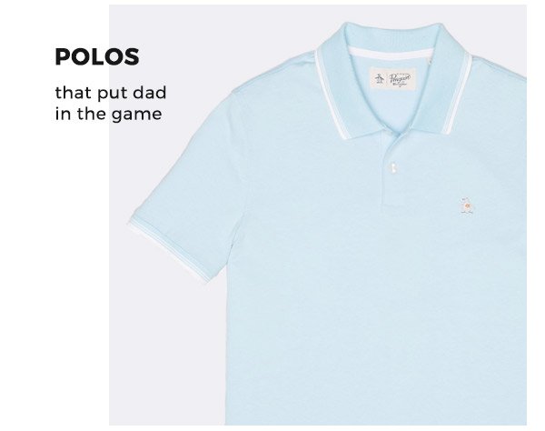 SOCCER POLO - Polos that put dad in the game