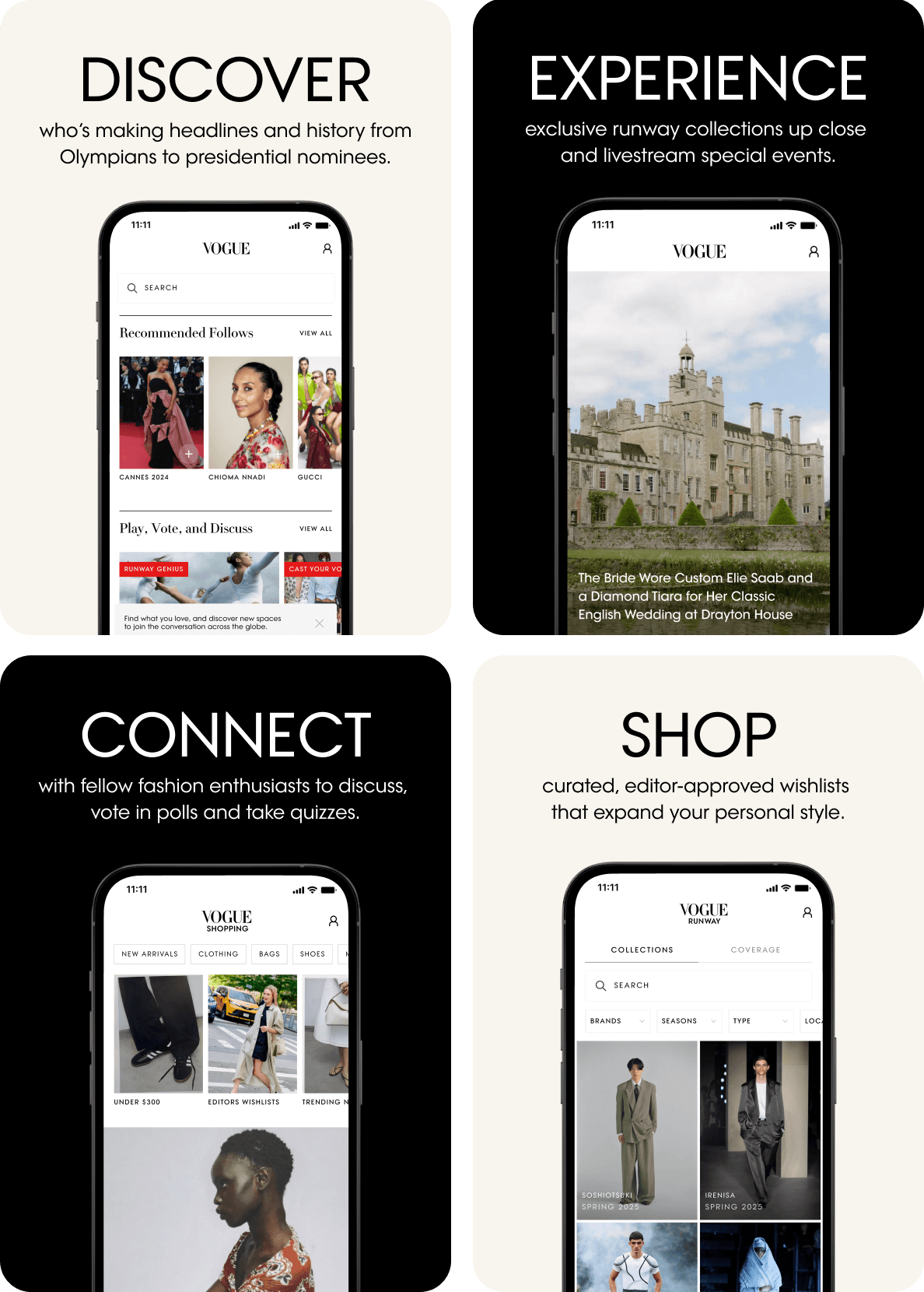 Discover. Experience, Connect. Shop.