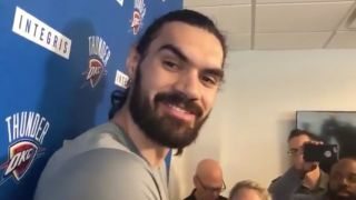 Steven Adams Will Respect Your Anime Shoes 