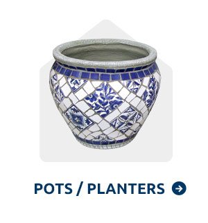 Shop pots and planters.