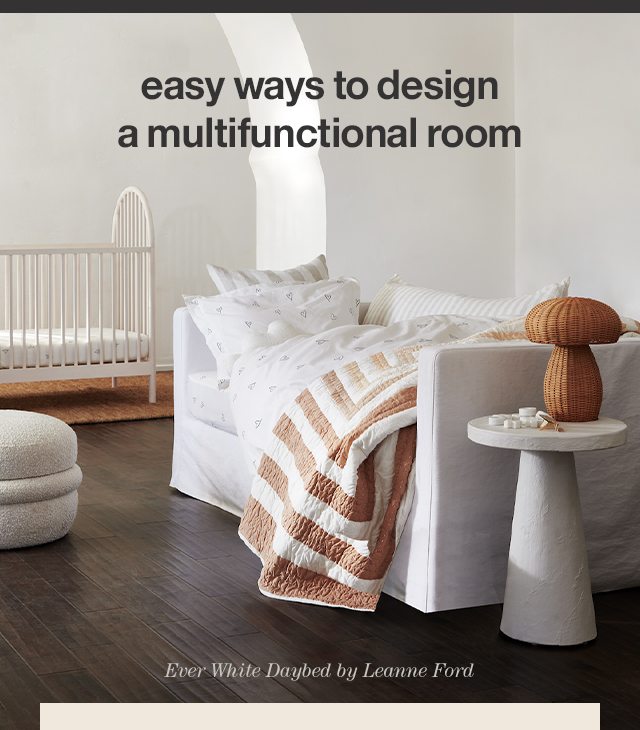 easy ways to design a multifunctional room