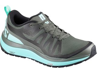 Salomon Odyssey Pro 4" Hiking Shoes Synthetic Castor Gray Women's 8.5 D