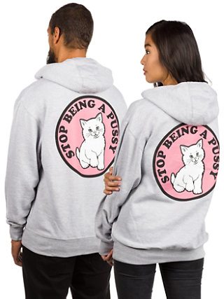 Stop Being a Pussy Hoodie