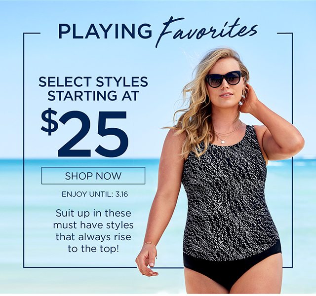 Select Styles Starting At $25 - Shop Now