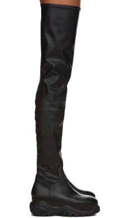 032c - Black Buffalo London Edition Over-The-Knee Boots