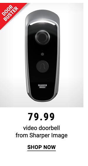 79.99 Video Doorbell from Sharper Image - Shop Now