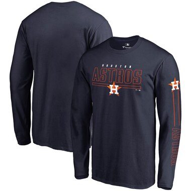 Houston Astros Fanatics Branded Front Line Long Sleeve T-Shirt - Navy