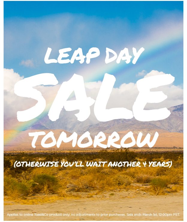 Early Access to 25% Off