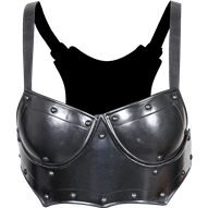 Blackened Mina Breastplate