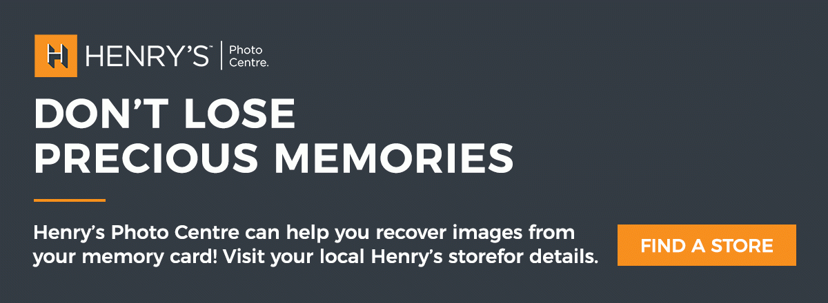 Henry's Photo Centre: Image Recovery