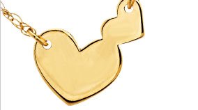 Gold Heart Necklace