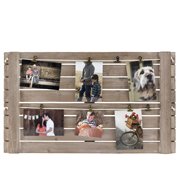 $24.99 | NEW! 8-Opening Pallet Collage Frame with Clips | SHOP NOW