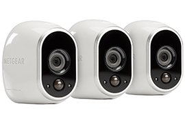 Arlo by Netgear 720p Wireless Security Cameras (3-Pack)