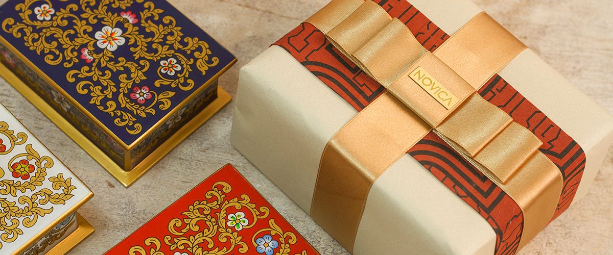 NOVICA's Premium Gift Wrap