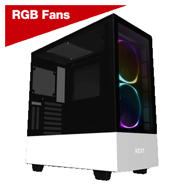 NZXT H510 Elite Dual-Tempered Glass RGB ATX Mid-Tower Computer Case