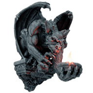 Gargoyle Wall Candleholder