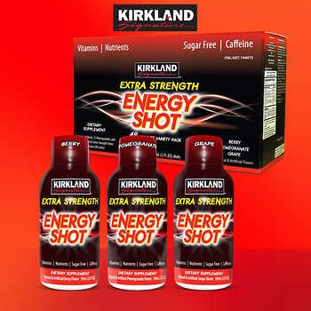Kirkland Signature Extra Strength Energy Shot