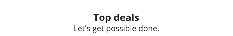 Top Deals Header