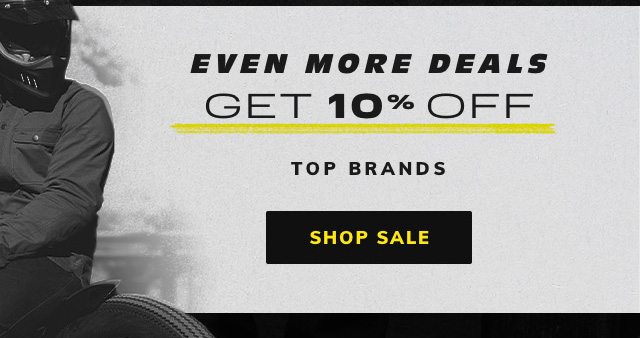 Get 10% off top brands 