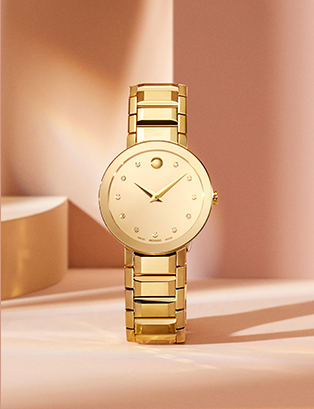 Women's Gold Sapphire