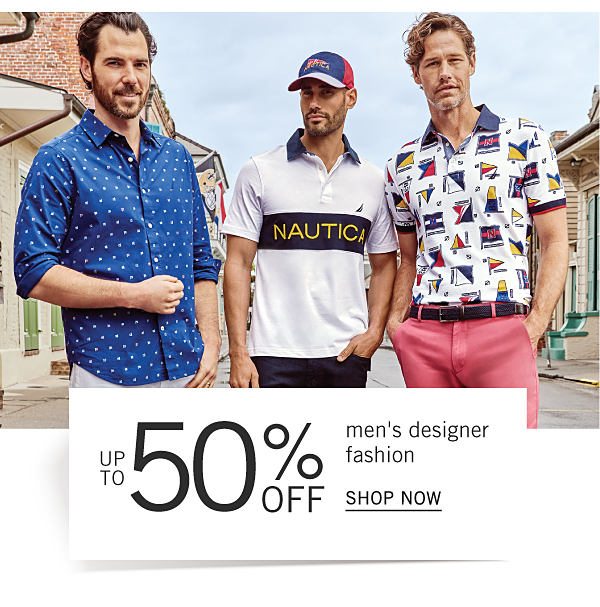 Up to 50% off men's designer fashion. Shop Now.