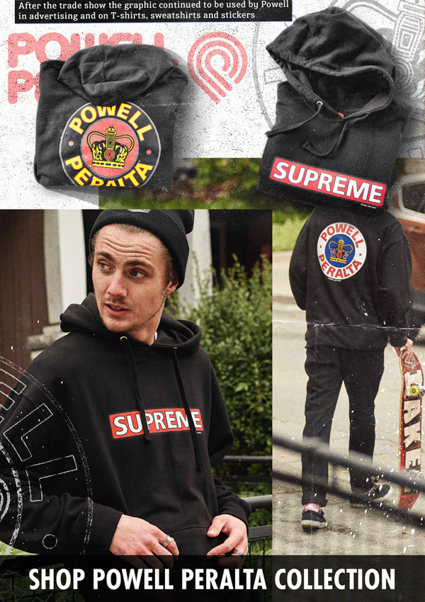 Supreme powell cheap peralta hoodie