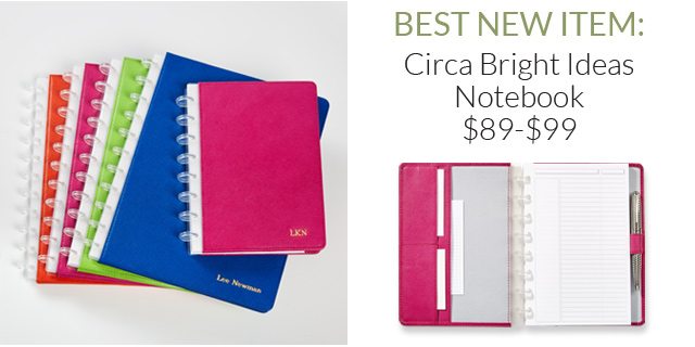 Shop the Bright Ideas Circa Leather Foldover Notebook