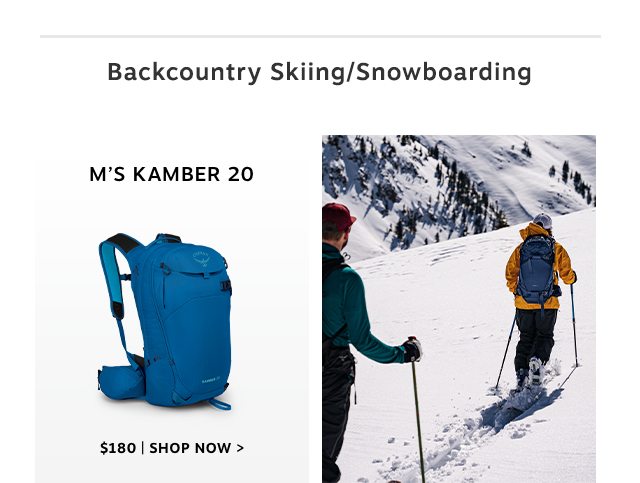 Backcountry Skiing / Snowboarding - M's Kamber 20