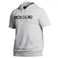 Rogue Baller T-Shirt Hoodie - Light Gray