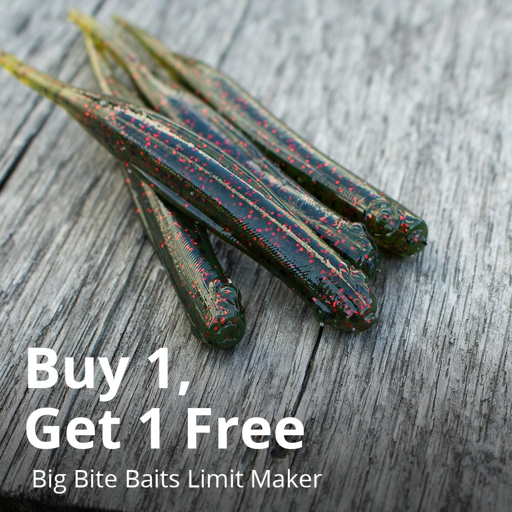 Buy 1, Get 1 FREE on Big Bite Baits Limit Maker