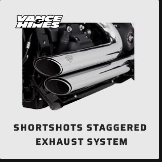 Shortshots Staggered Exhaust System