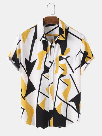 Abstract Geometry Holiday Shirt