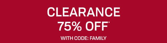 75% off Clearance