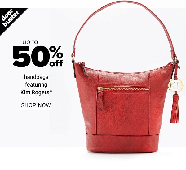 Up to 50% off handbags feat. Kim Rogers - Shop Now