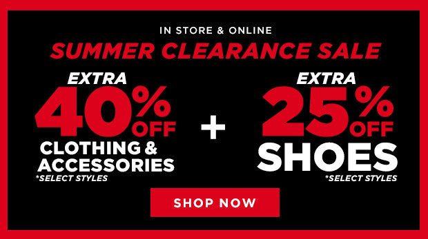 Shop The Clearance Sale