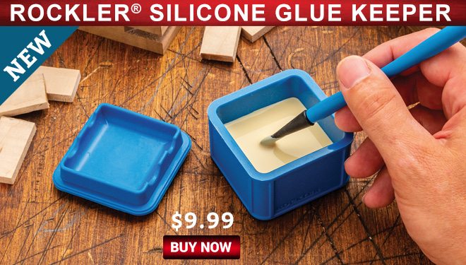 New! Rockler Silicone Glue Keeper 