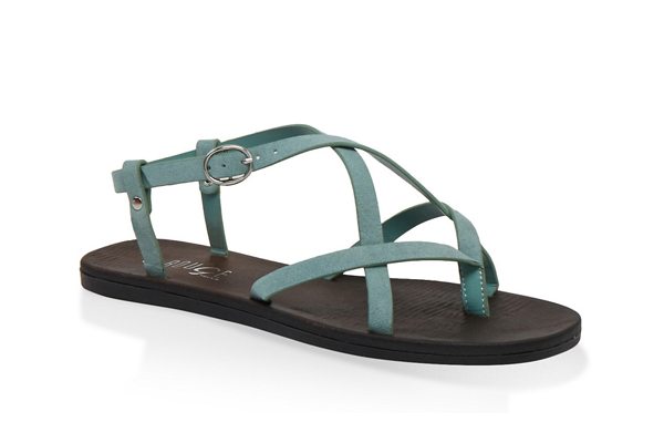 Criss Cross Thong Sandals