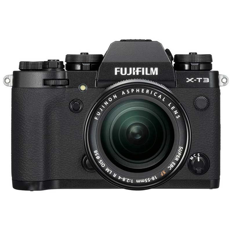 FUJIFILM X-T3 BLACK W/XF 18-55 F2.8-4 OIS LENS
