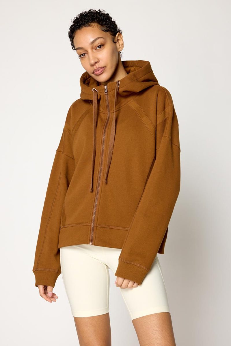 Ease Organic Cotton Recycled Zip-Up Hoodie
