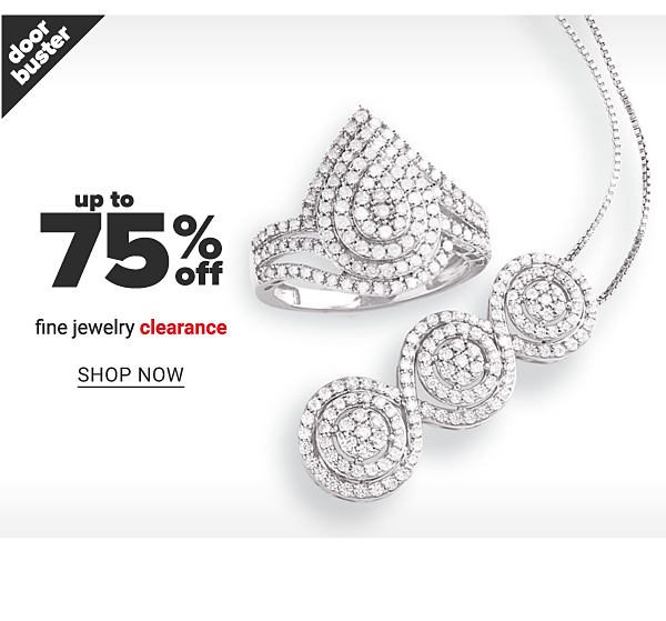 Up to 75% off Fine Jewelry Clearance - Shop Now