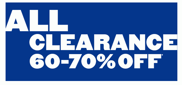 All Clearance 60-70% Off