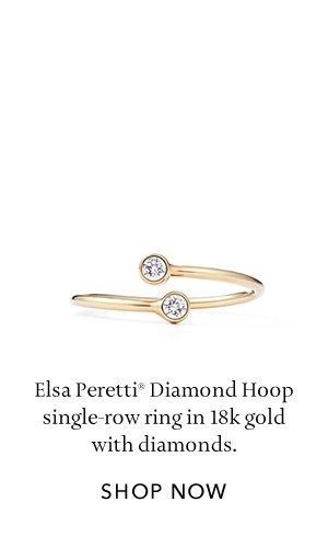 tiffany diamond hoop ring