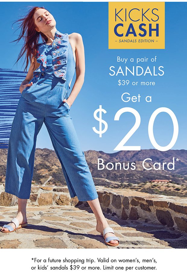 Get a $20 Bonus Card