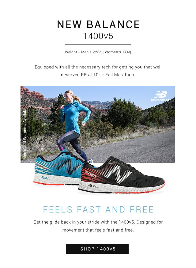 Shop New Balance 1400v5