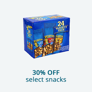 Save 30% off on select snacks