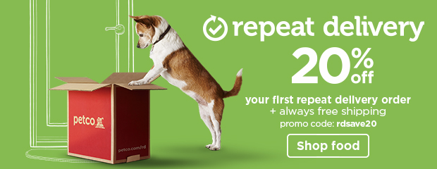 Get 20% off your first Repeat Delivery order. Shop now >