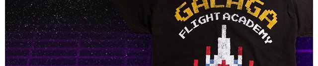 Girls Galaga Flight Avademy Tee