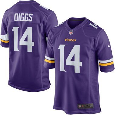 Stefon Diggs Minnesota Vikings Nike Game Jersey - Purple